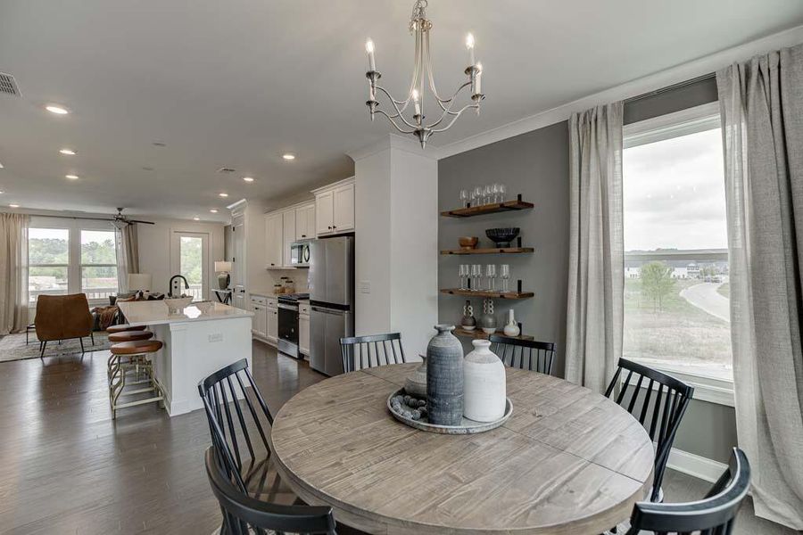 Representative furnished interior of a home built from the Archer by Ashton Woods in Reverie on Cumberland, Atlanta (Image 32).