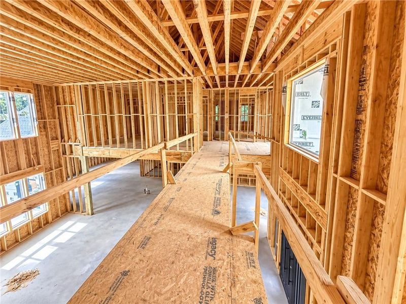 In-progress construction of a new home in , Fairburn, GA (Image 12).