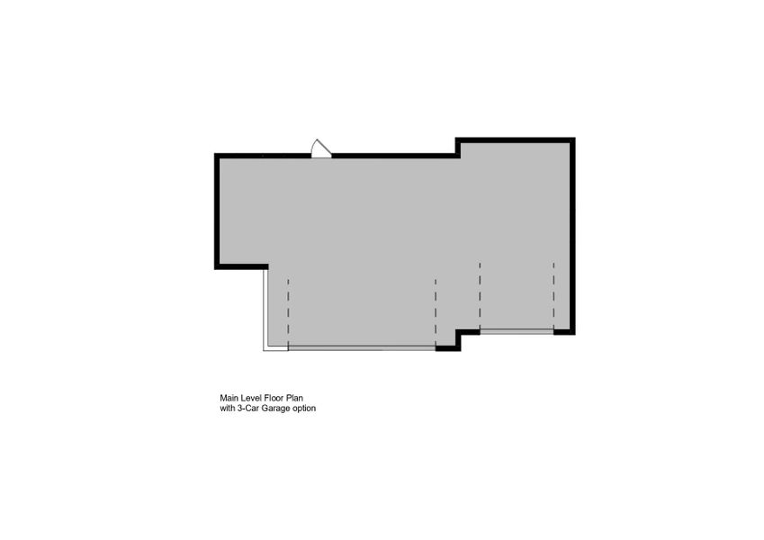 2D floor plan layout of this home in Jackson Creek North, Monument, CO (Image 7).