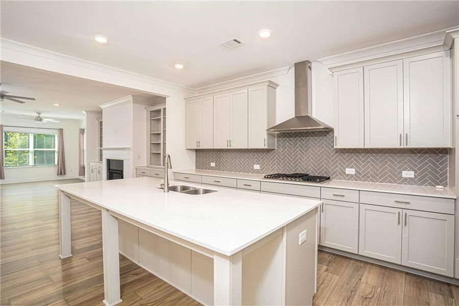 Furnished interior view inside a new home in , Canton (Image 11).