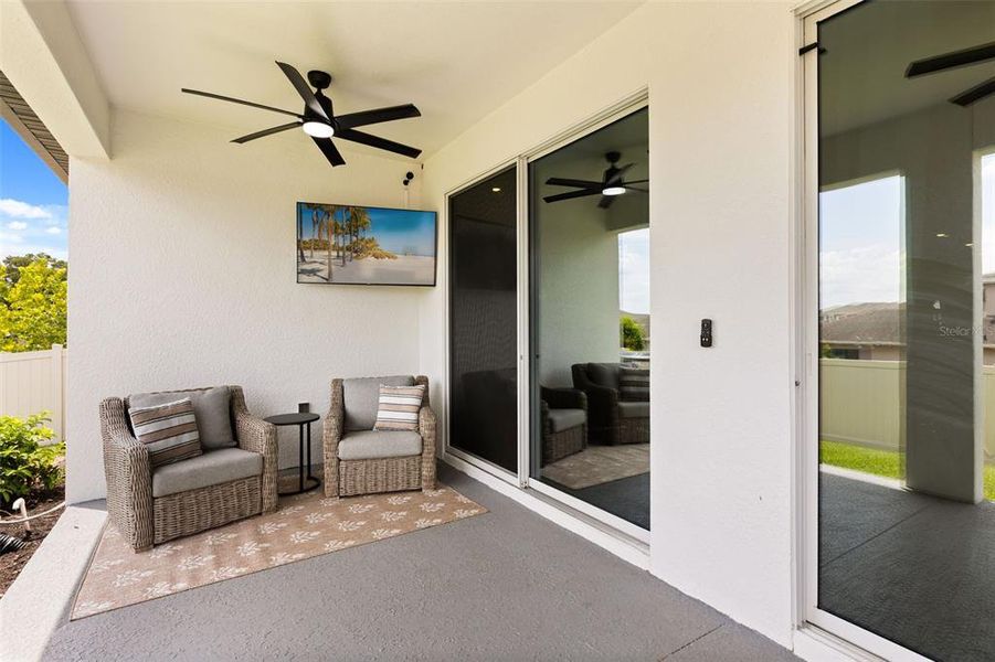 Exterior details and patio area of a home in , Clermont (Image 21). Exterior details and patio area of a home in , Clermont (Image 21).