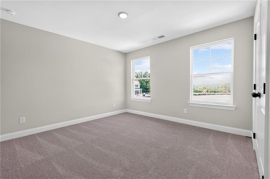 Spacious, unfurnished interior of a new home in Villas at Dawsonville, Dawsonville (Image 32). Spacious, unfurnished interior of a new home in Villas at Dawsonville, Dawsonville (Image 32).