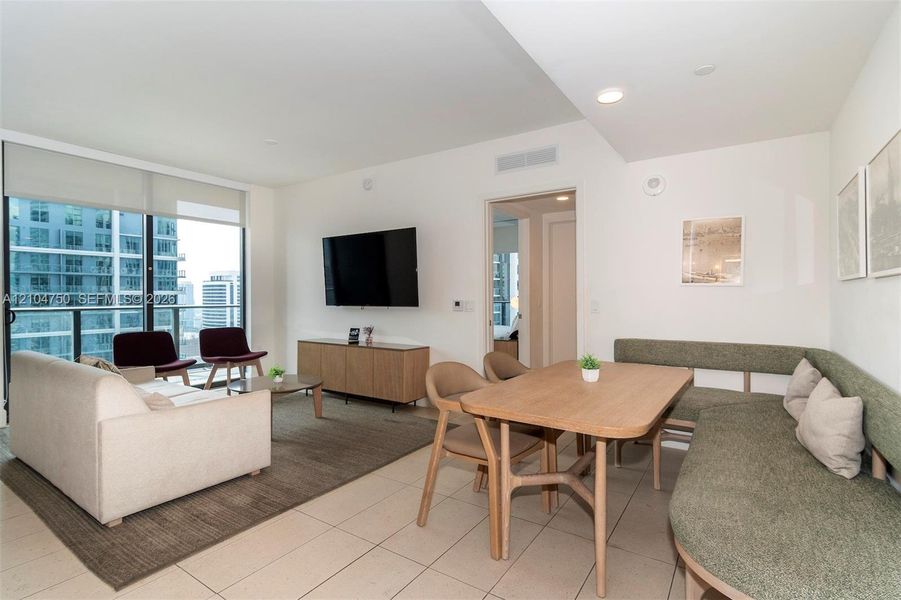 Furnished interior view inside a new home in Natiivo Miami, Miami (Image 27).