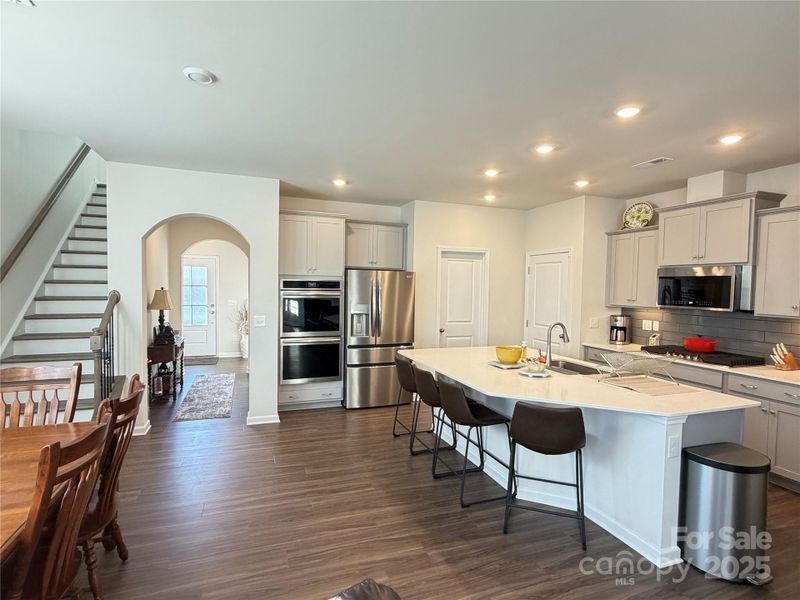 Furnished interior view inside a new home in Falls Cove at Lake Norman: Falls Cove at Lake Norman - Phase 3 & 4, Troutman (Image 15). Furnished interior view inside a new home in Falls Cove at Lake Norman: Falls Cove at Lake Norman - Phase 3 & 4, Troutman (Image 15).