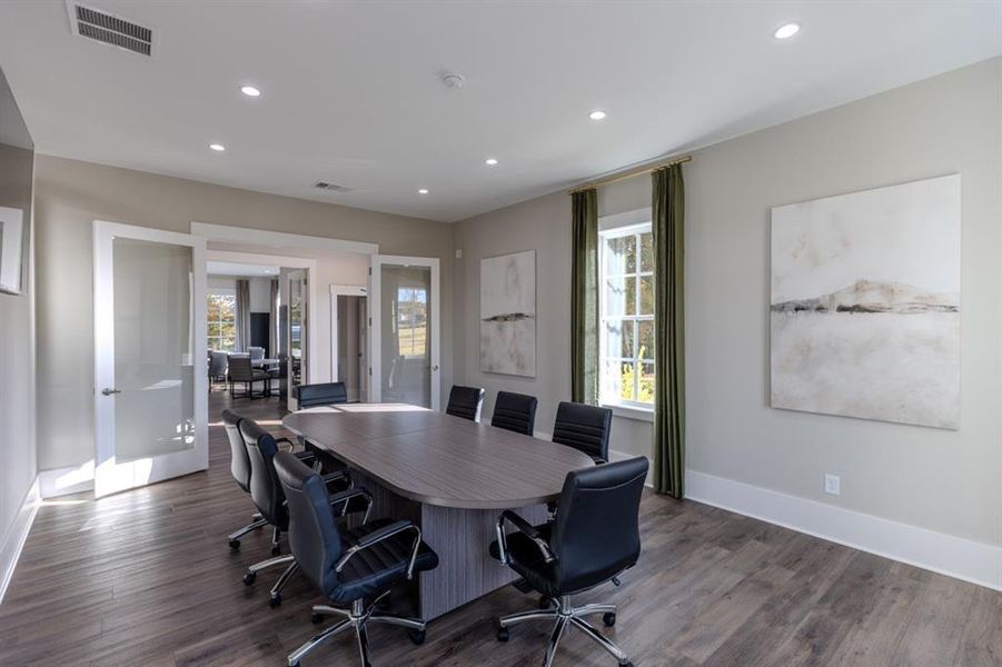Furnished interior view inside a new home in Waterside Single Family, Peachtree Corners (Image 8).