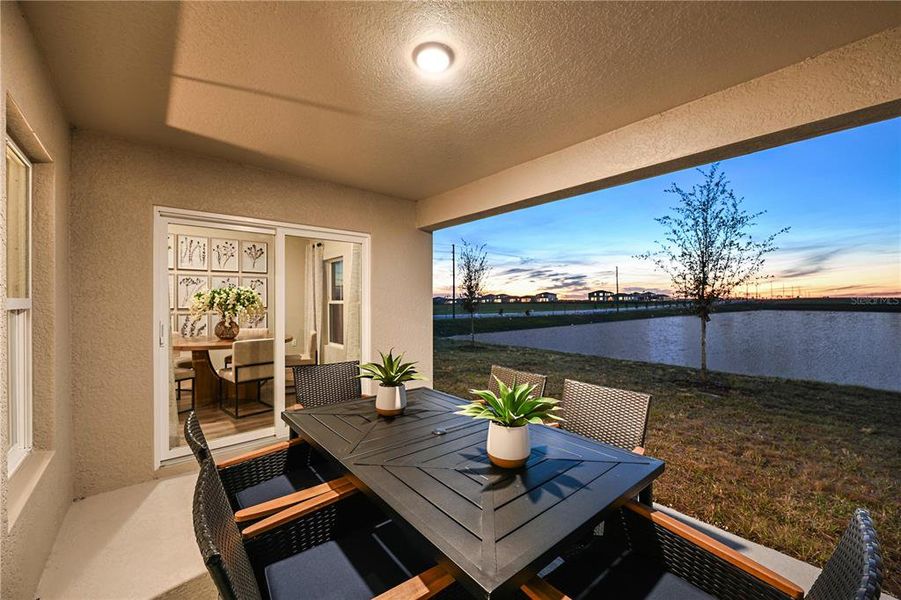 Exterior details and patio area of a home in Crosswinds, Haines City (Image 2). Exterior details and patio area of a home in Crosswinds, Haines City (Image 2).