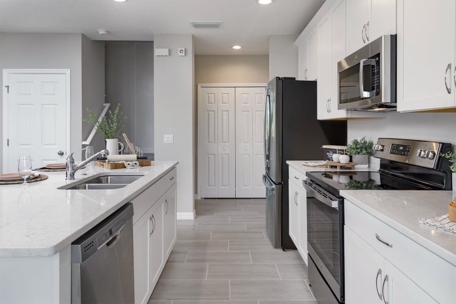 Kitchen to Pantry - Hamilton by Landsea Homes