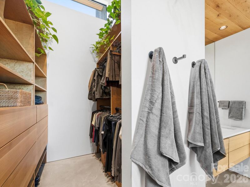 Close-up of interior finishes inside a home in , Asheville (Image 18).
