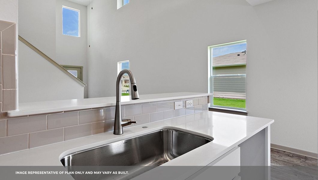 Close-up of interior finishes inside a home in Frontier, Mustang Ridge (Image 10).
