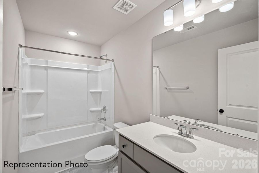 Furnished interior view inside a new home in , Shelby (Image 5). Furnished interior view inside a new home in , Shelby (Image 5).