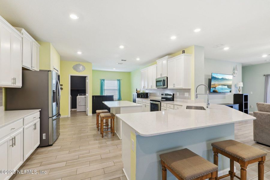 Furnished interior view inside a new home in Longleaf: Longleaf 60s, Jacksonville (Image 18).