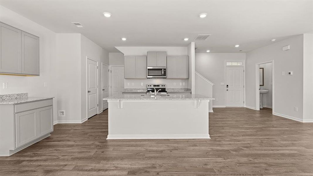 Furnished interior view inside a new home in Sherwood Manor, College Park (Image 4).