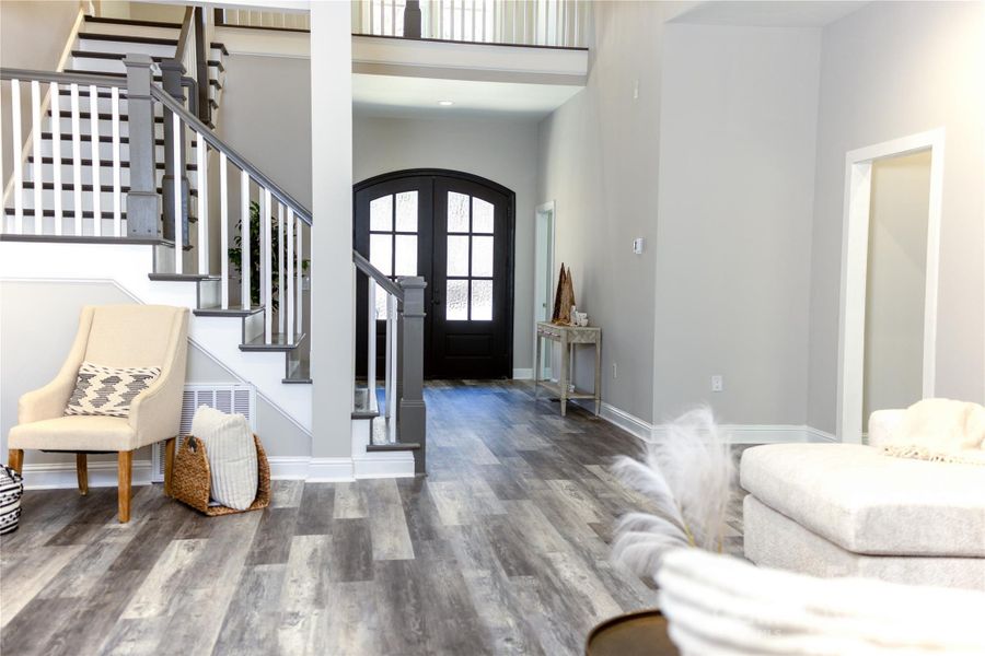 Furnished interior view inside a new home in , Charlotte (Image 4).