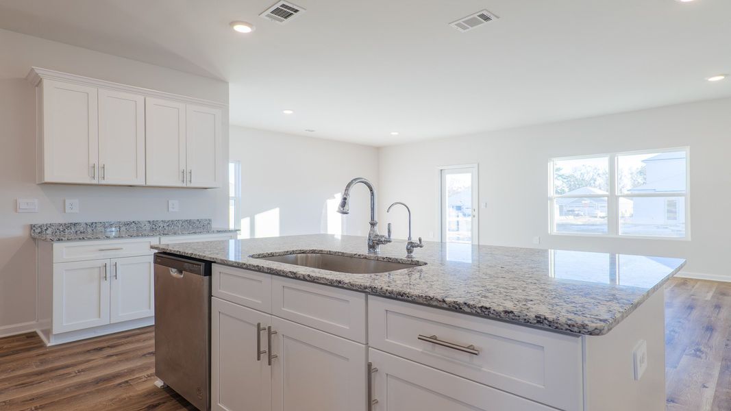 Furnished interior view inside a new home in Greystone, Crawfordville (Image 7). Furnished interior view inside a new home in Greystone, Crawfordville (Image 7).