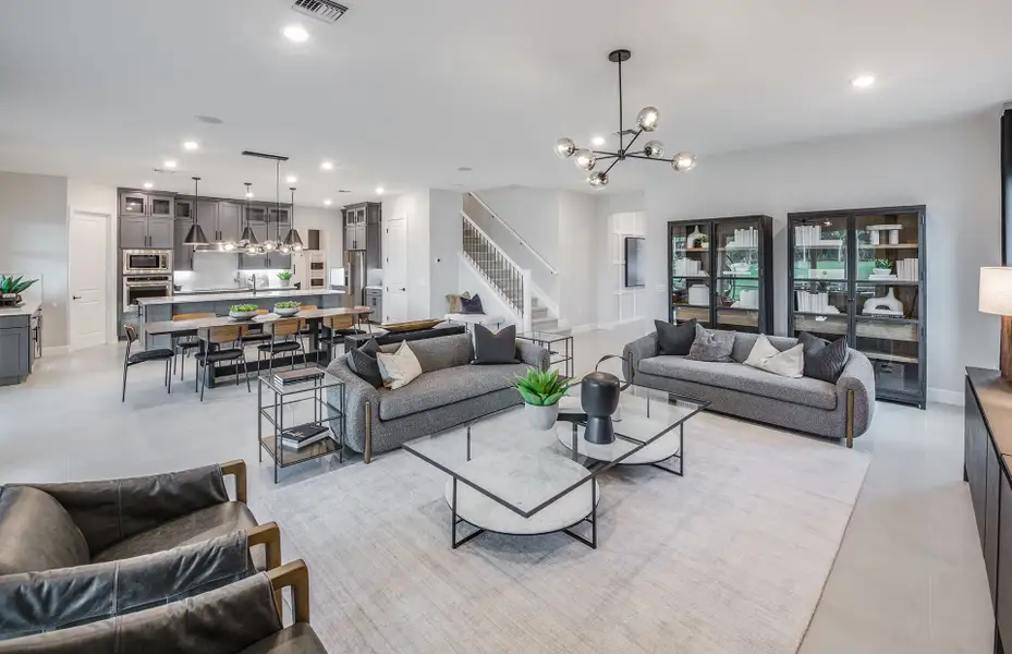 Representative furnished interior of a home built from the Oakhurst by DiVosta in Amara, Lake Worth (Image 16). Representative furnished interior of a home built from the Oakhurst by DiVosta in Amara, Lake Worth (Image 16).