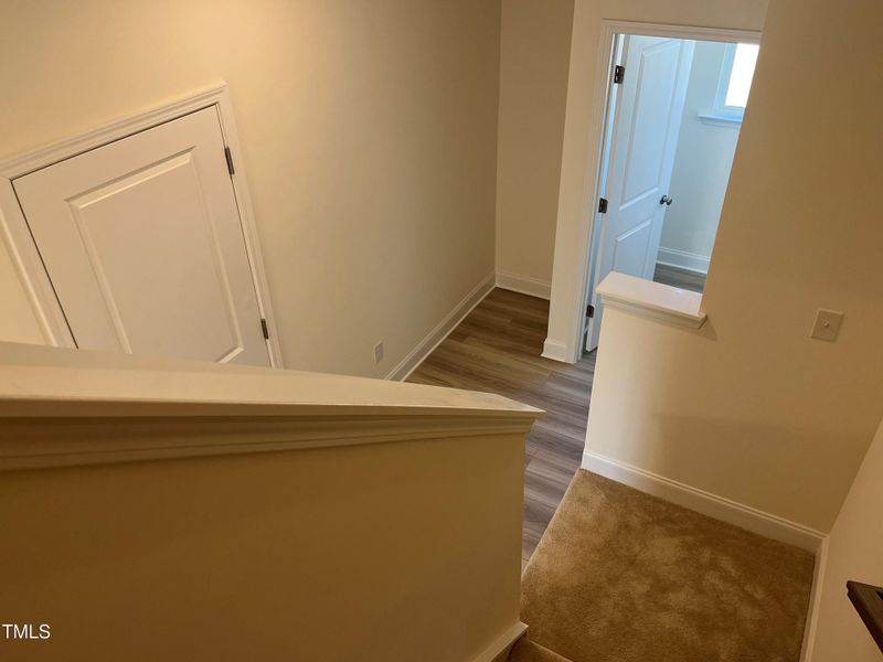 area for mud room off garage