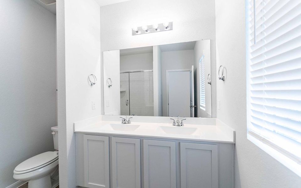 Furnished interior view inside a new home in Brooklands, Hutto (Image 5). Furnished interior view inside a new home in Brooklands, Hutto (Image 5).