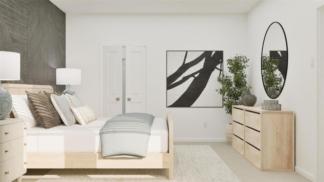 Furnished interior view inside a new home in Esperanza, Richmond (Image 10).
