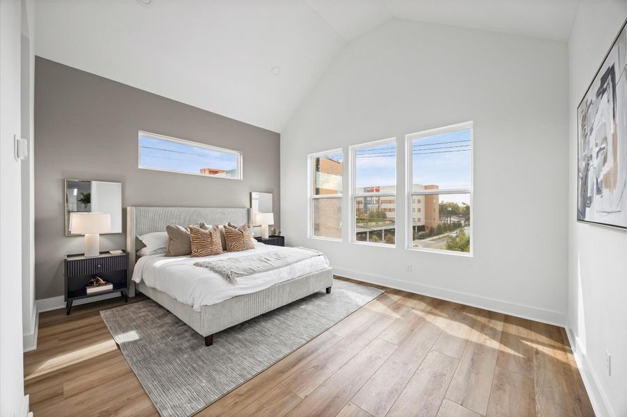 Furnished interior view inside a new home in , Houston (Image 14). Furnished interior view inside a new home in , Houston (Image 14).