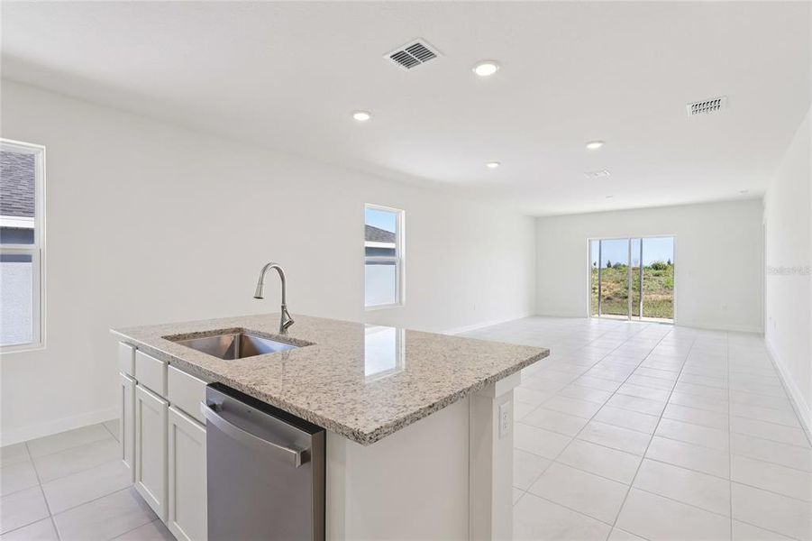 Furnished interior view inside a new home in Hamilton Bluff, Haines City (Image 12).