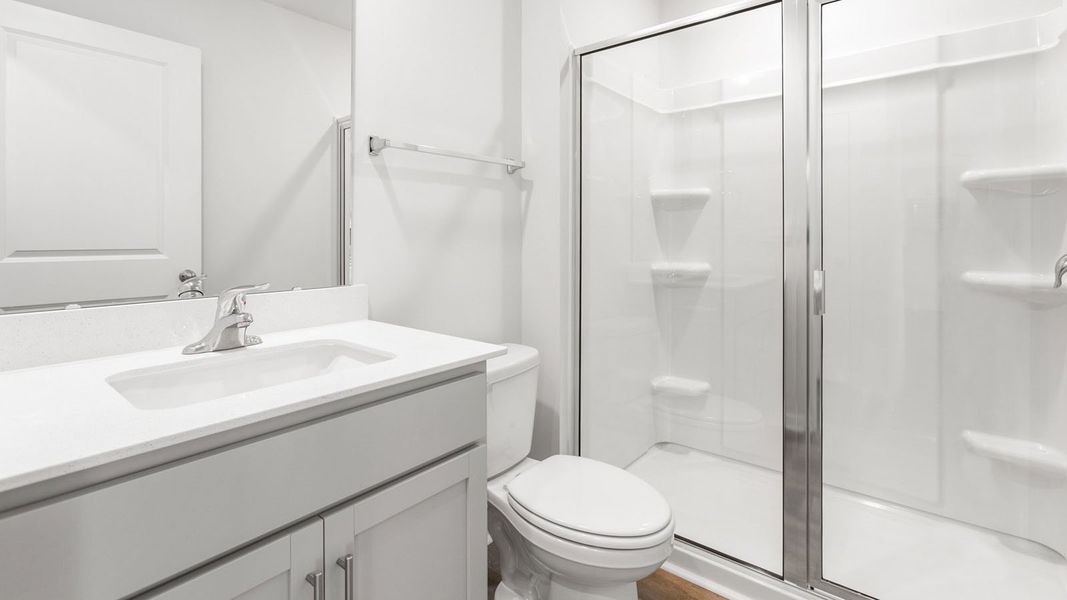 Representative furnished interior of a home built from the Hayden by D.R. Horton in Country Creek, Lexington (Image 8).