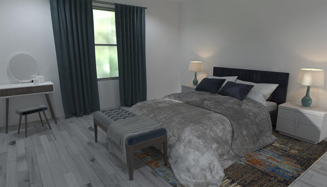 Furnished interior view inside a new home in , Kissimmee (Image 5). Furnished interior view inside a new home in , Kissimmee (Image 5).