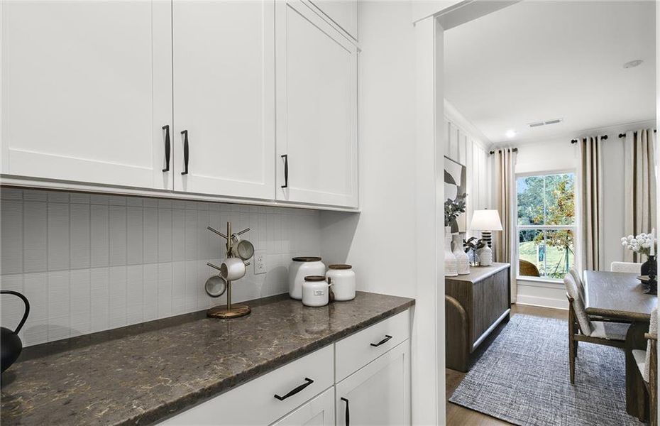 Furnished interior view inside a new home in Hunters Creek, Flowery Branch (Image 11).