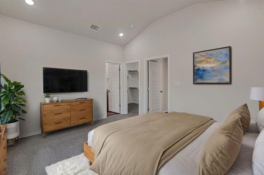 Furnished interior view inside a new home in , Fort Worth (Image 9).