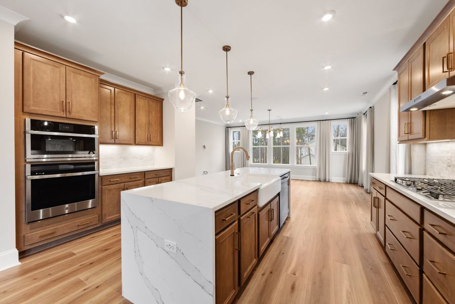 Furnished interior view inside a new home in Ascend, Charlotte (Image 12).