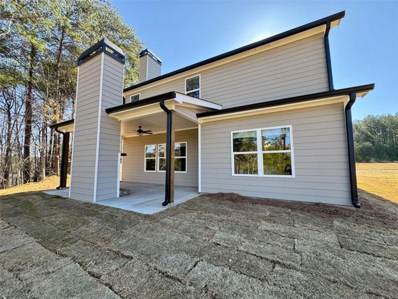Exterior details and patio area of a home in , Lula (Image 16). Exterior details and patio area of a home in , Lula (Image 16).