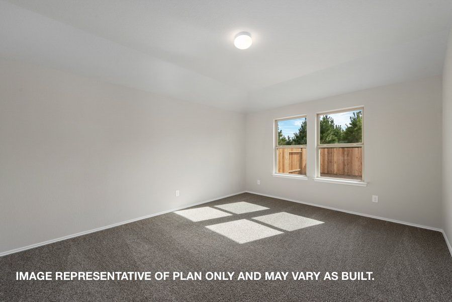 Representative unfurnished interior of a home built from the Texas Cali by D.R. Horton in Harrington Trails at The Canopies, New Caney (Image 26). Representative unfurnished interior of a home built from the Texas Cali by D.R. Horton in Harrington Trails at The Canopies, New Caney (Image 26).