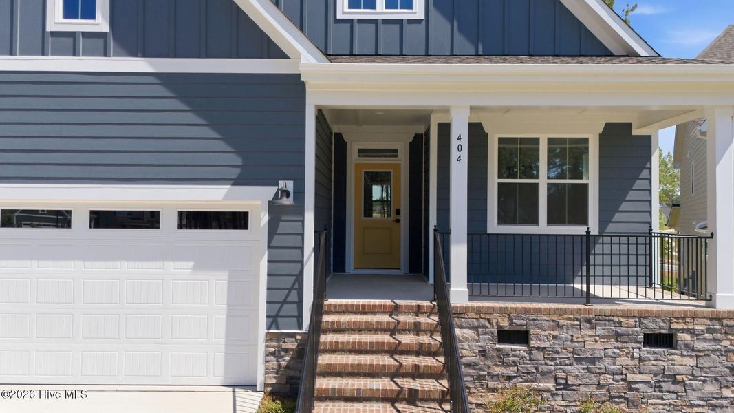 Exterior details and patio area of a home in Legacy Lakes, Aberdeen (Image 3).