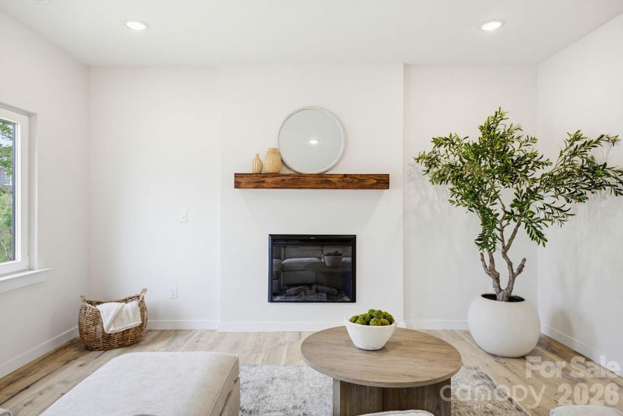 Furnished interior view inside a new home in , Hickory (Image 6).