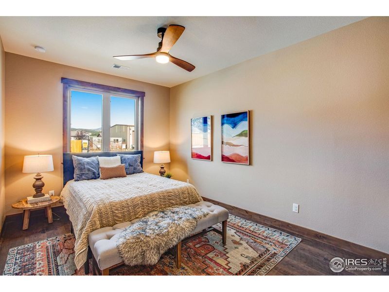 Furnished interior view inside a new home in , Estes Park (Image 14).