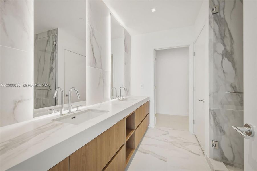 Furnished interior view inside a new home in , Miami (Image 7). Furnished interior view inside a new home in , Miami (Image 7).