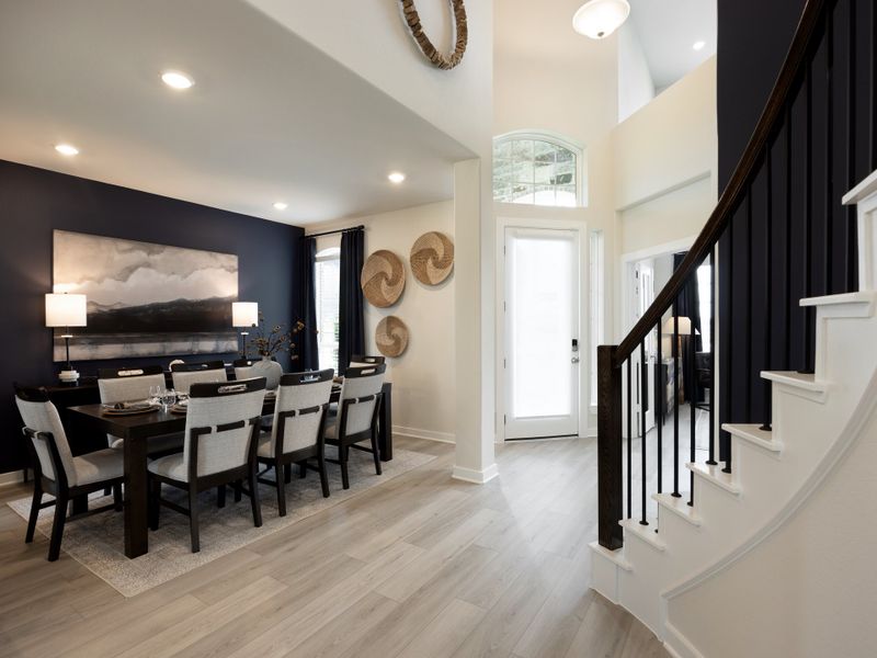 Furnished interior view inside a new home in Kingdom Heights, Rosenberg (Image 5).