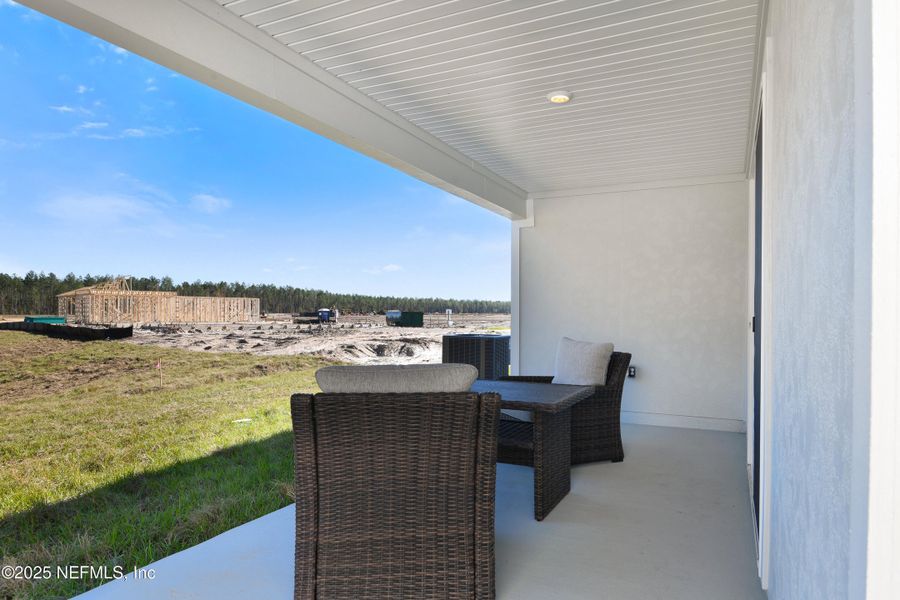 Exterior details and patio area of a home in Wilford Oaks, Orange Park (Image 2). Exterior details and patio area of a home in Wilford Oaks, Orange Park (Image 2).