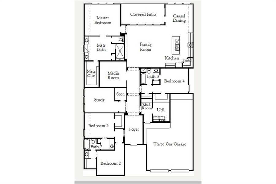 Forest Hill First Floor Plan