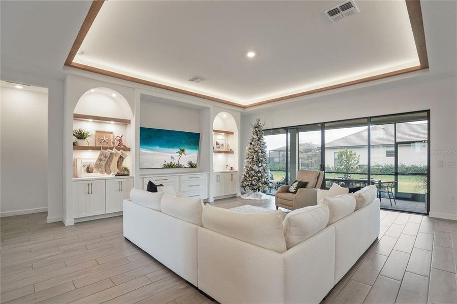 Furnished interior view inside a new home in , Lakewood Ranch (Image 32). Furnished interior view inside a new home in , Lakewood Ranch (Image 32).