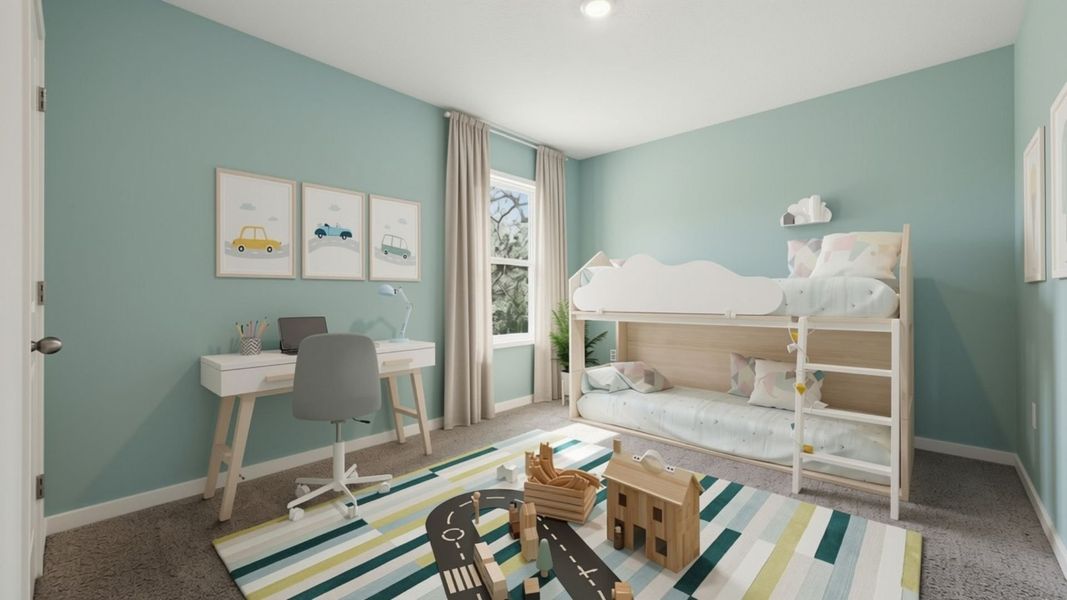 Furnished interior view inside a new home in Sagewood, Apopka (Image 13).