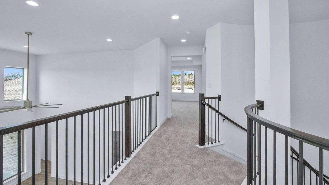 Spacious, unfurnished interior of a new home in Briarley 60', Montgomery (Image 11).