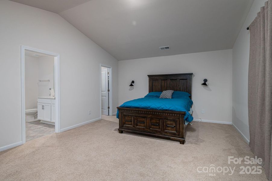 Furnished interior view inside a new home in Mills at Long Creek, Dallas (Image 26).