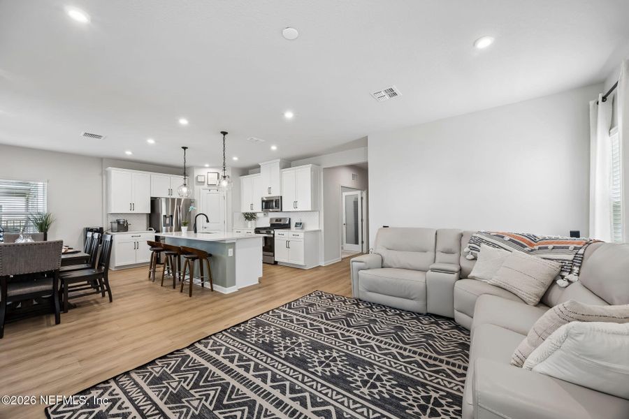 Furnished interior view inside a new home in , St. Augustine (Image 34).
