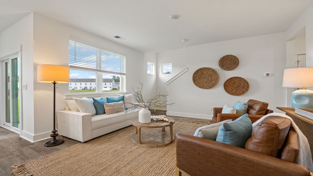Representative furnished interior of a home built from the Cabral by D.R. Horton in The Pines at New Hampstead, Savannah (Image 10).