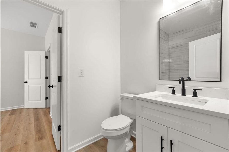 Furnished interior view inside a new home in , Atlanta (Image 7).