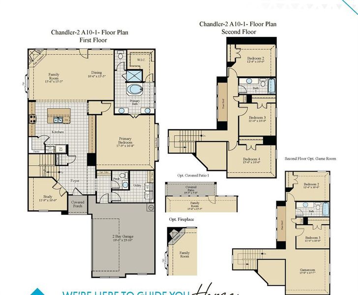 Chandler-2 A10-1 Floor Plan