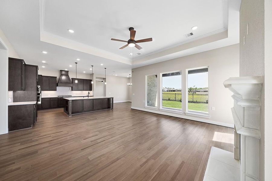 Representative furnished interior of a home built from the Juniper by Caldwell Homes in Chambers Creek, Willis (Image 8). Representative furnished interior of a home built from the Juniper by Caldwell Homes in Chambers Creek, Willis (Image 8).