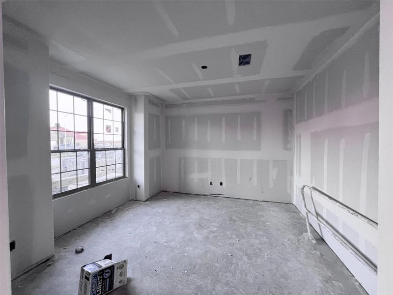 Actual progress of your home.