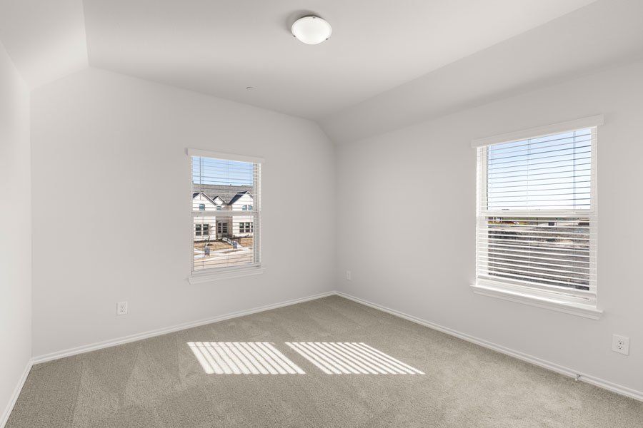 Representative exterior photo of a completed home built from the Conroe by Impression Homes in Creekshaw, Royse City, TX (Image 16). Representative exterior photo of a completed home built from the Conroe by Impression Homes in Creekshaw, Royse City, TX (Image 16).