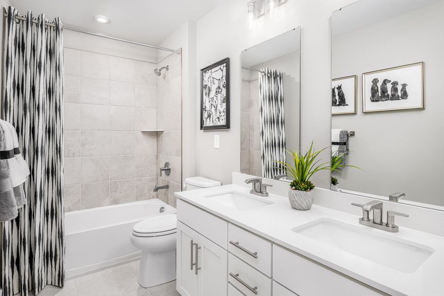 Furnished interior view inside a new home in Cainhoy Preserve, Huger (Image 15).